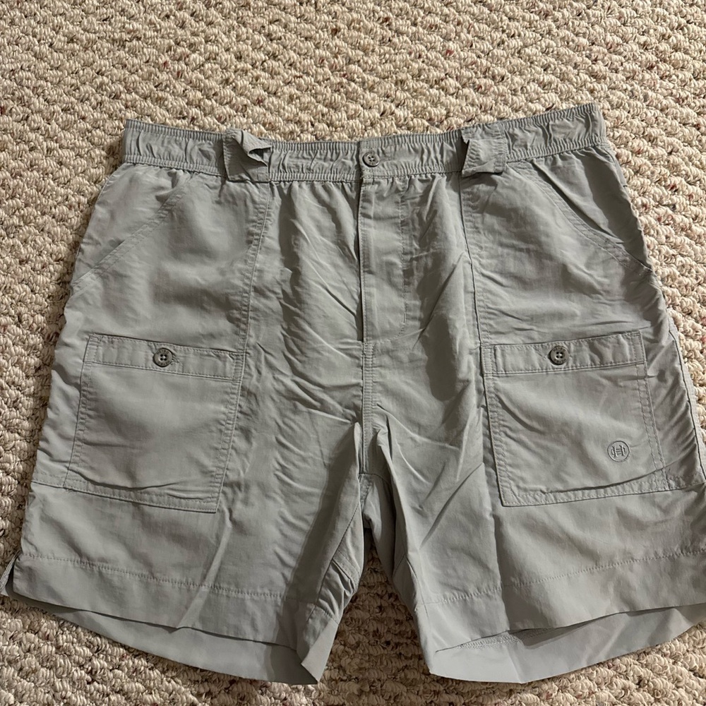 Men's Light Gray Hybrid Shorts